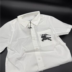 Burberry White Men's Shirt